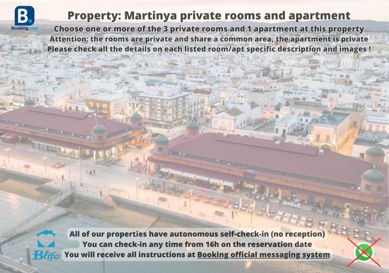 Blife Martinya House - Private Rooms And Apartments Olhão Exteriör bild